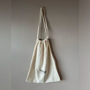 Aēsop Drawstring‎ Dustbag 13” X 16” 100% Cotton